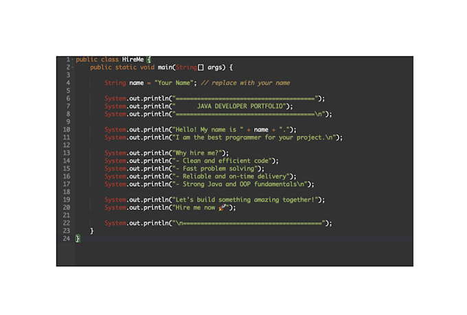build java console applications